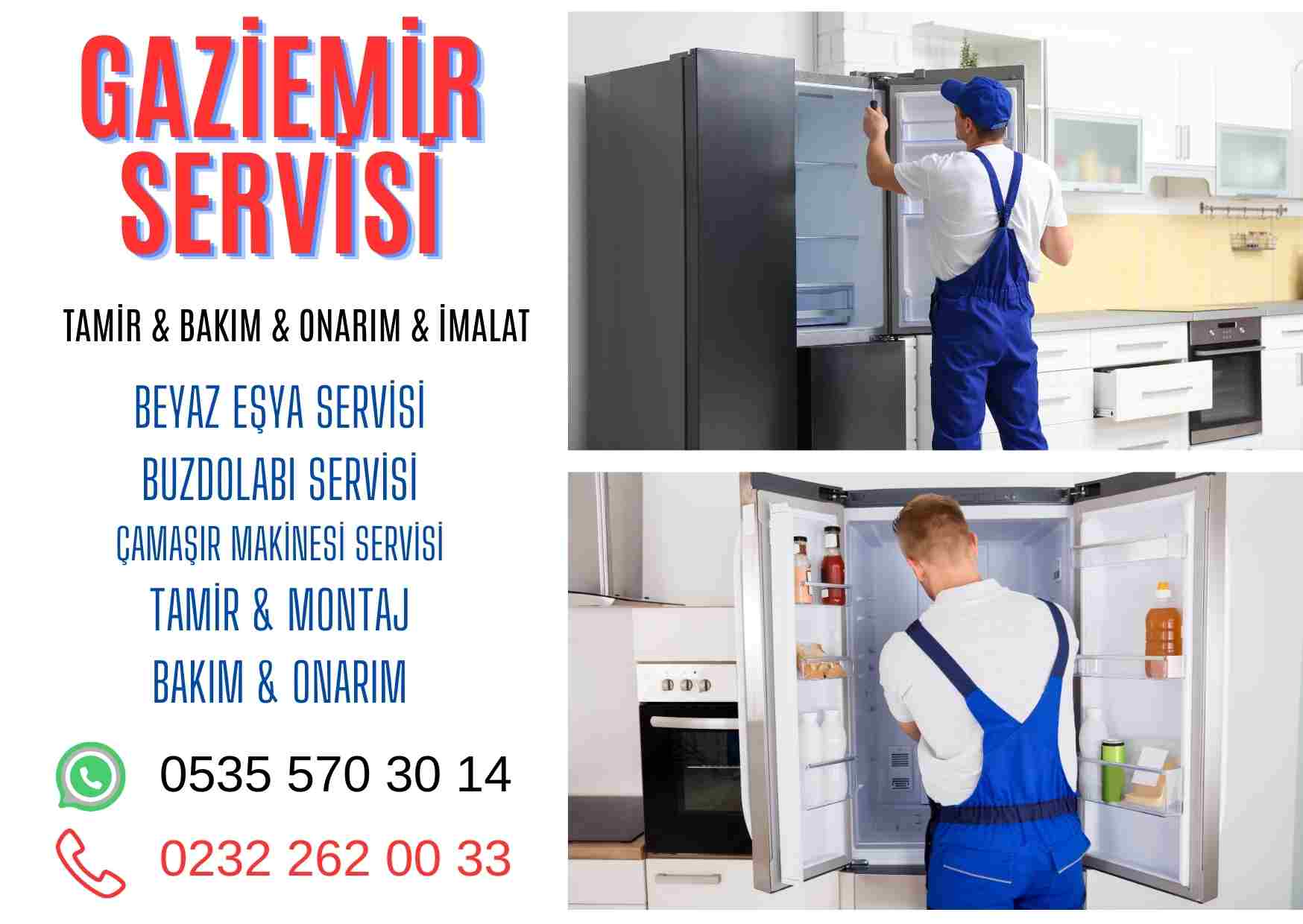 Gaziemir Buzdolabı Tamircisi