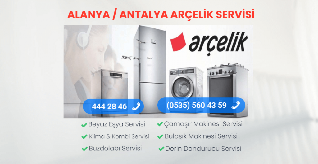 Alanya Arçelik Servisi