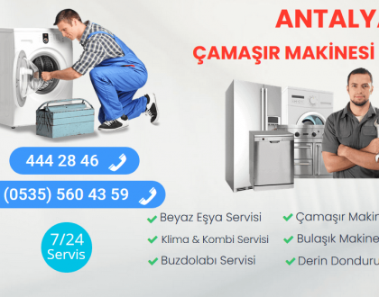 Antalya Çamaşır Makinesi Tamircisi