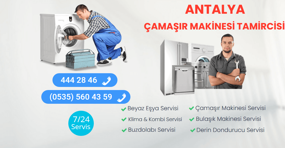 Antalya Çamaşır Makinesi Tamircisi