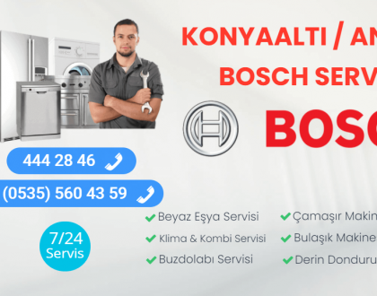 Konyaaltı Bosch Servisi