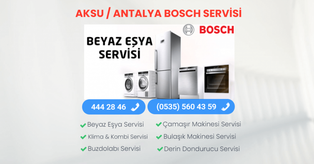 Bosch Servisi Aksu