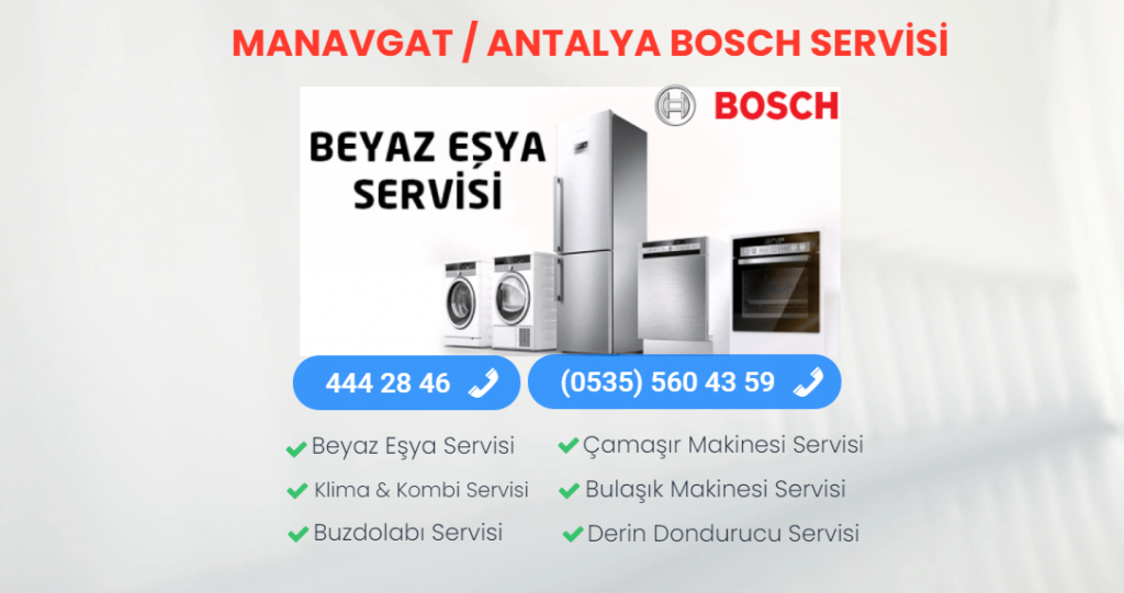 Bosch Servisi Manavgat