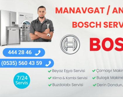 Manavgat Bosch Servisi