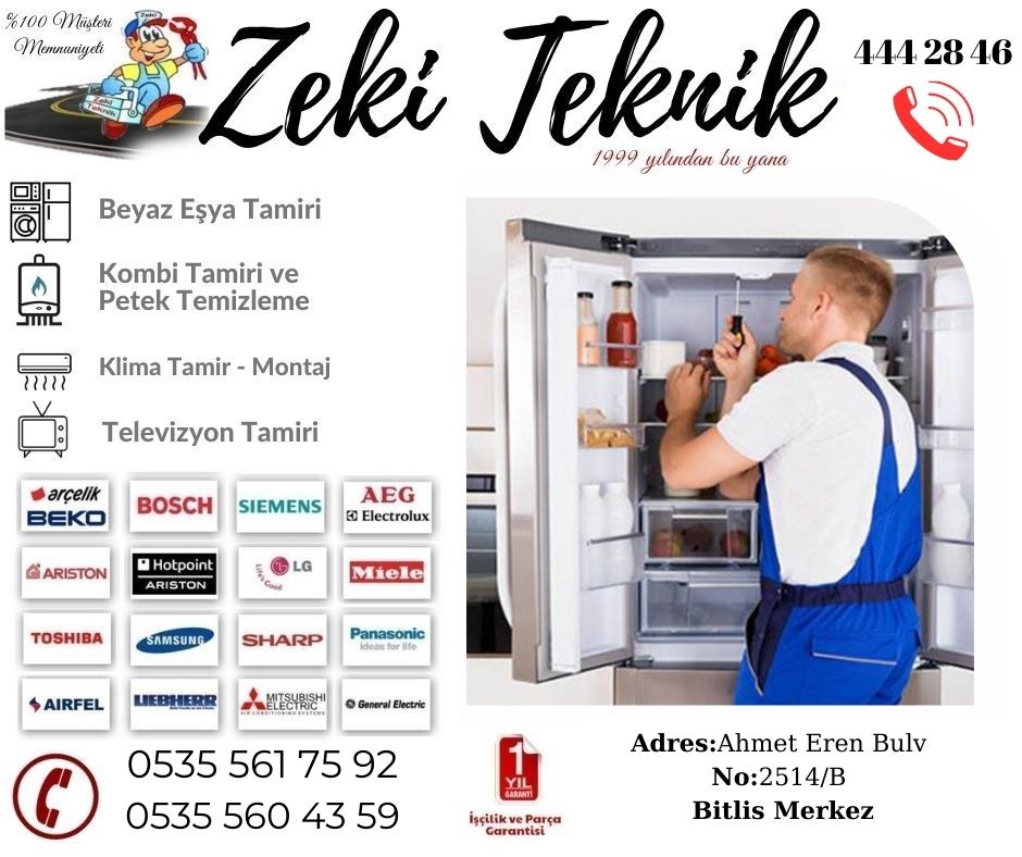 Bitlis Buzdolabı Tamircisi